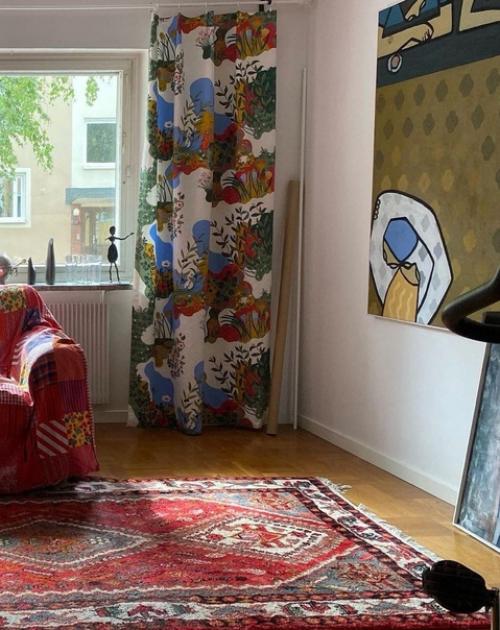 Изменив основной цвет квартиры. 06