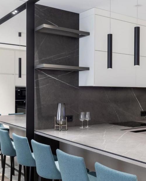 Кухня сделанная в точности с проектом дизайнера.