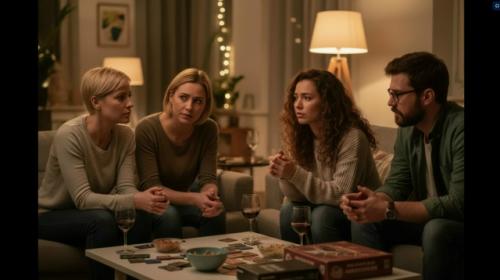 Вечер пятницы, как обычно - собрались у друзей.  