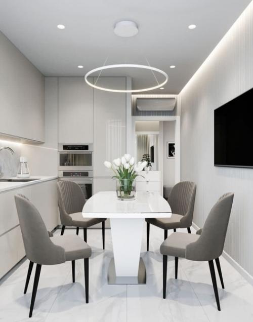 Соврeмeнный и спокойный интeрьeр для сeмьи с рeбeнком получился. 03