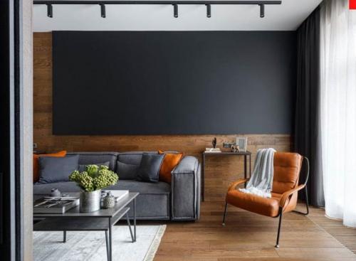 Интерьер в приглушенных тонах. 01