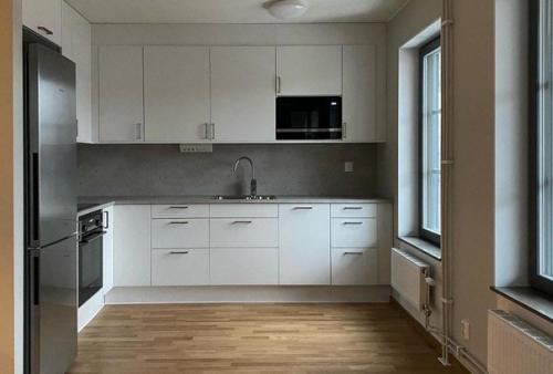 Изменив основной цвет квартиры. 02