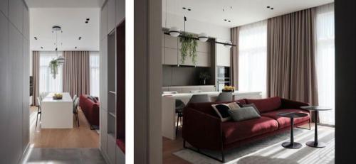 Квартира оформленная для молодого человека. 02