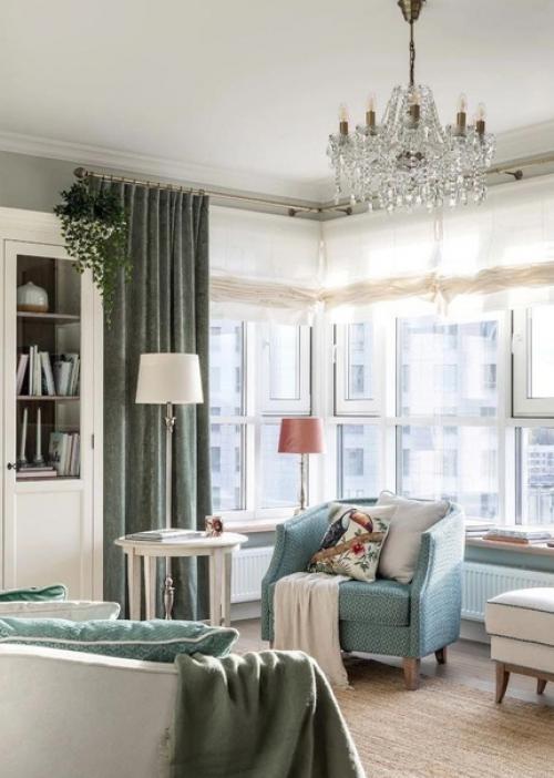 Очень милый интерьер.