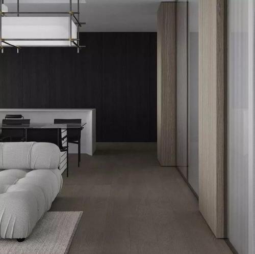 Просторная квартира с открытым пространством.