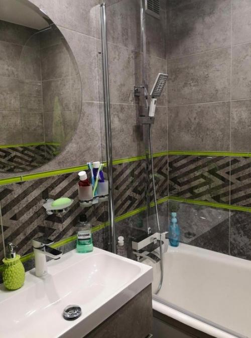 Немножко зеленного в качестве акцентного цвета. 06