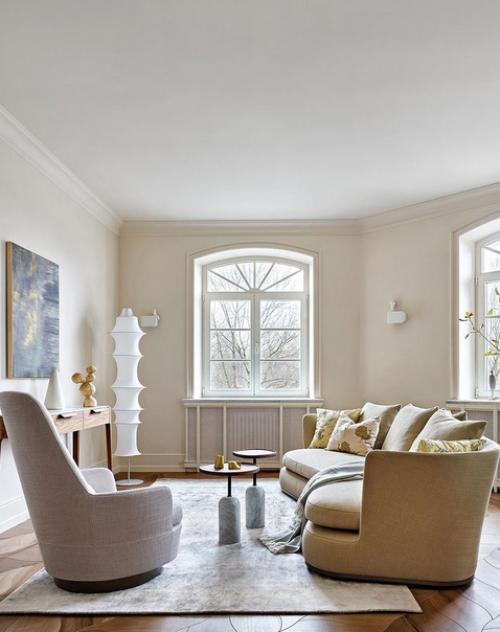 Очаровательная квартира для молодой семьи. 
