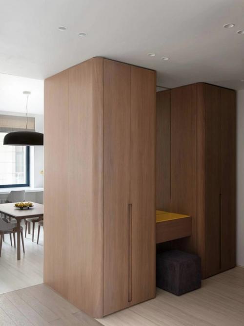 Квартира с характером: дерево и искусство. 05