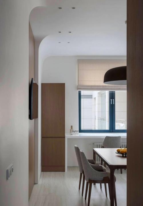 Квартира с характером: дерево и искусство. 02