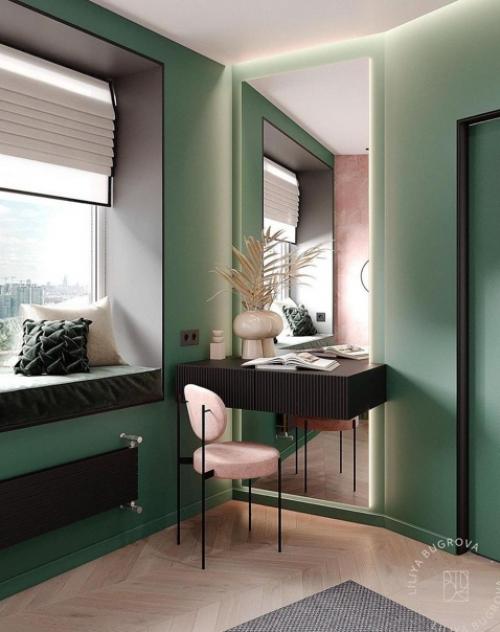 Свежий, весенний интерьер. 02