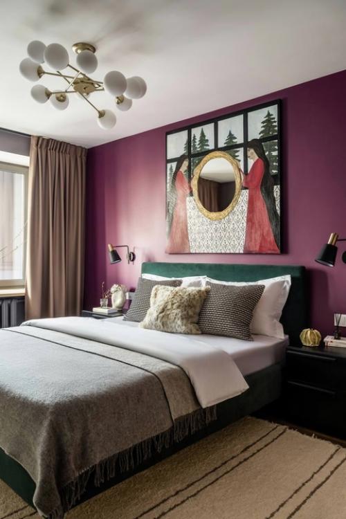 Сказочный мир: в изумруде и бордо. 06