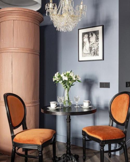 Элегантный интерьер в доме 1901 года с двумя студиями. 01