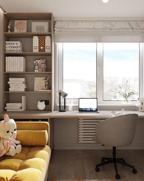 Просторная детская комната, которая была отлично продумана. 06