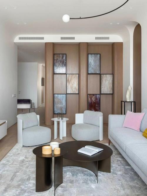 Квартира с характером: дерево и искусство. 06