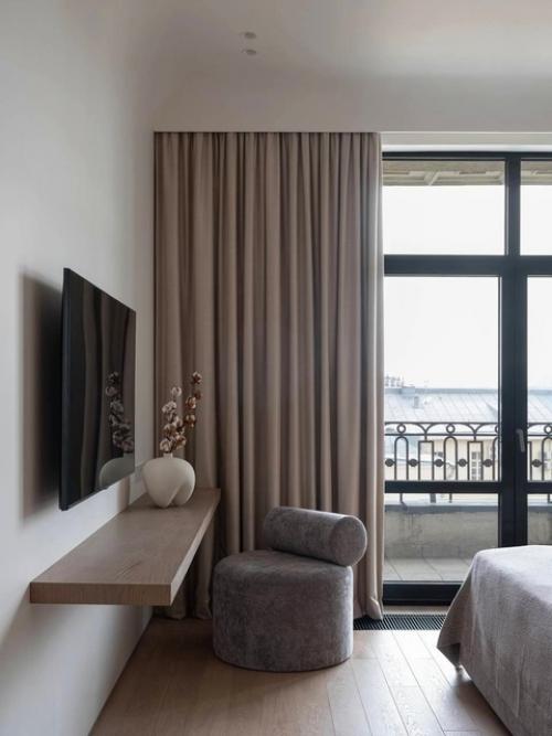 Квартира с характером: дерево и искусство. 08