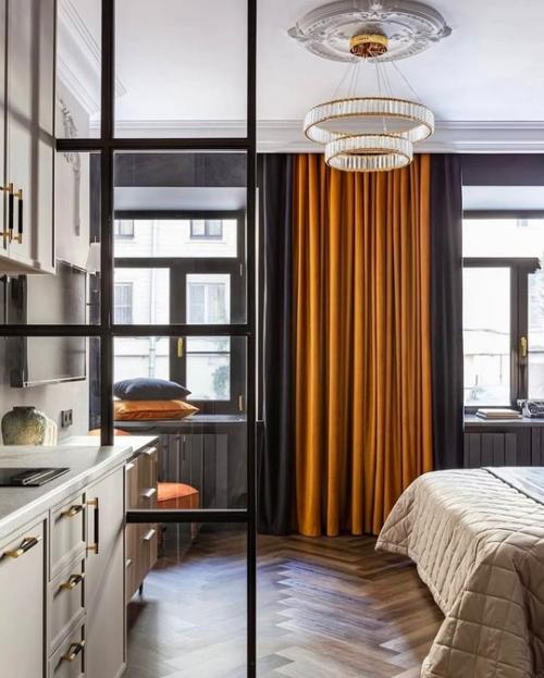 Элегантный интерьер в доме 1901 года с двумя студиями. 03