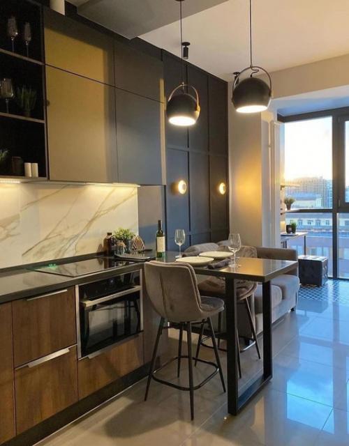 Стильная, современная однушка площадью 50 м 2.