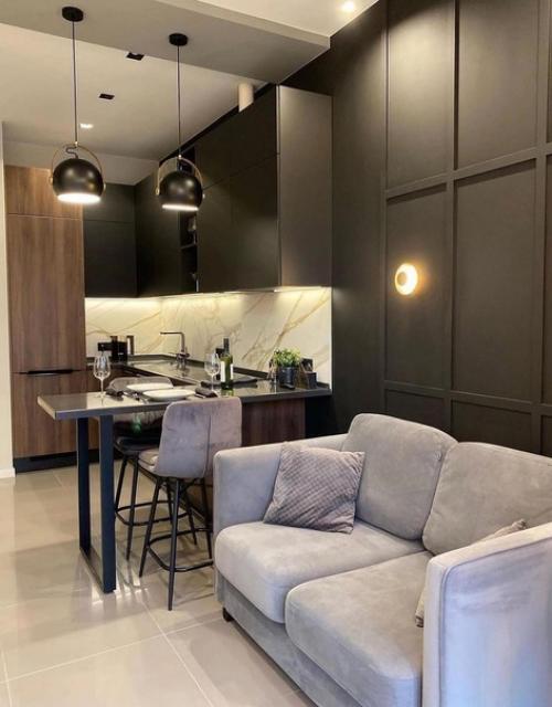 Стильная, современная однушка площадью 50 м 2. 04