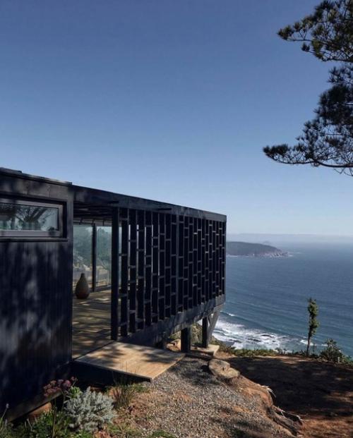 Безумно красивый интерьер дома в темных тонах. 03