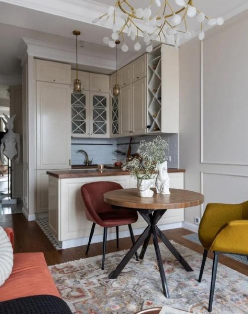 Безумно красивый и стильный интерьер квартиры. 05