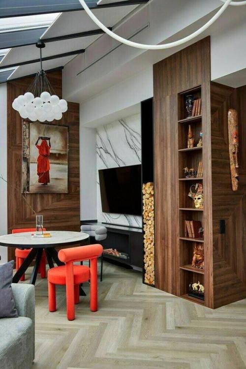 Квартира с террасой для большой семьи. 01