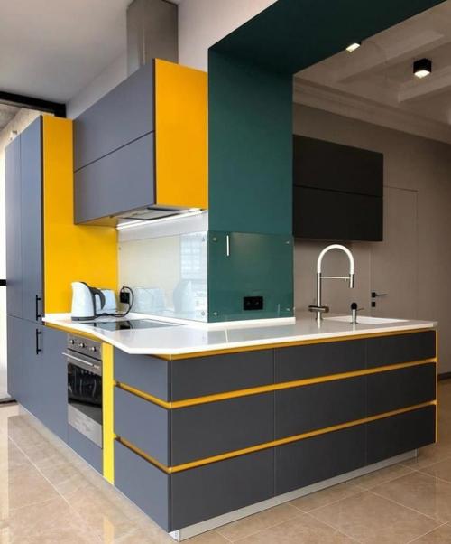 Очень необычный интерьер кухни. 05