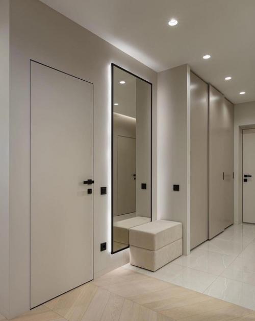 Светлый, современный интерьер квартиры. 02