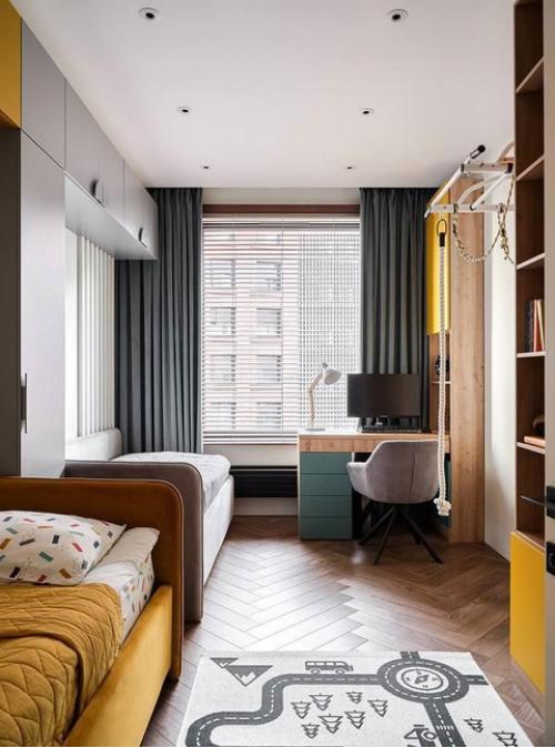 Практичное и красивое пространство для семьи. 08