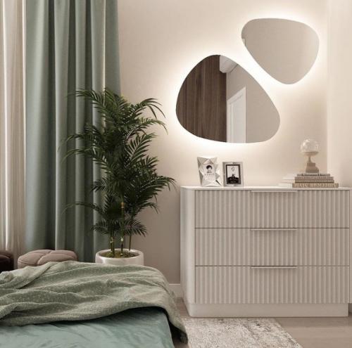 Светлый интерьер. С множеством интересных деталей. 08