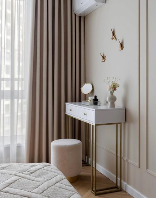 Современная классика в двухкомнатной квартире. 08