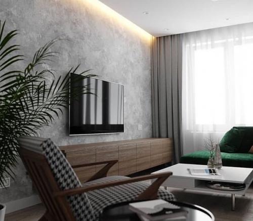 Интересное цветовое решение. 03