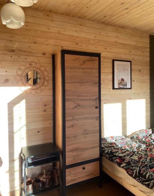 Маленький дом площадью всего 18 м 2.