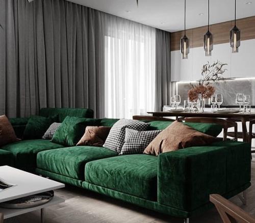 Интересное цветовое решение.