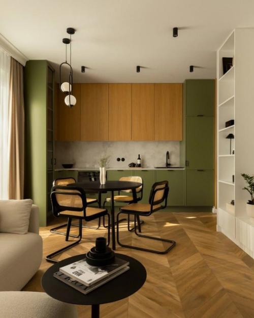 Природа в интерьере: квартира для молодого путешественника. 01