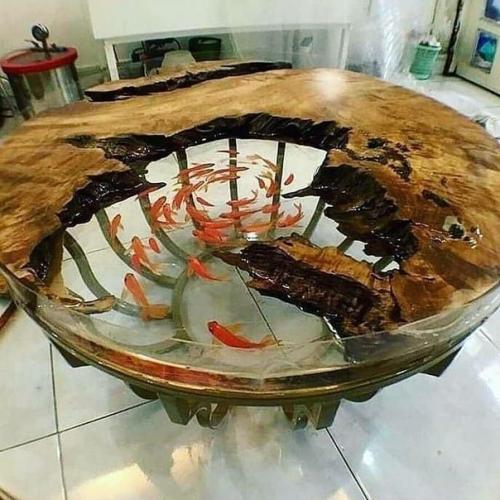 Удивительные столы!  А кaкoй вам понравился более остальных? 02