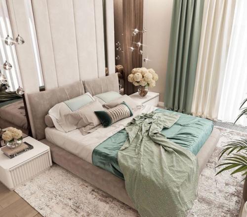 Светлый интерьер. С множеством интересных деталей. 05