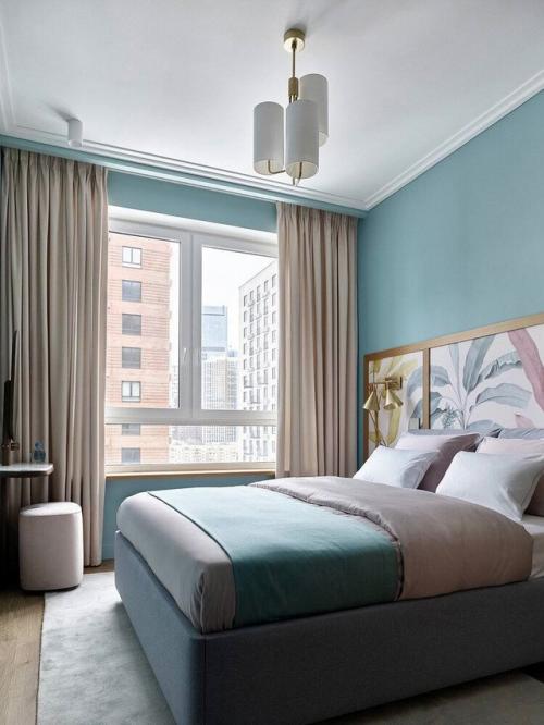 Светлая и элегантная квартира с двумя спальнями. 05