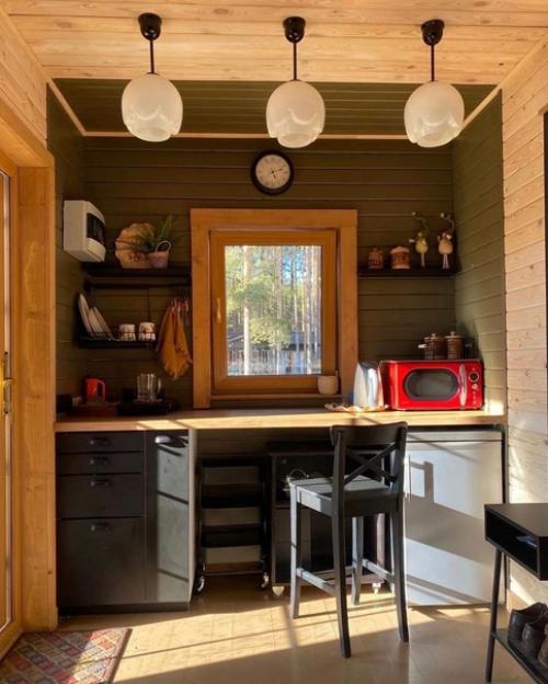 Маленький дом площадью всего 18 м 2. 01