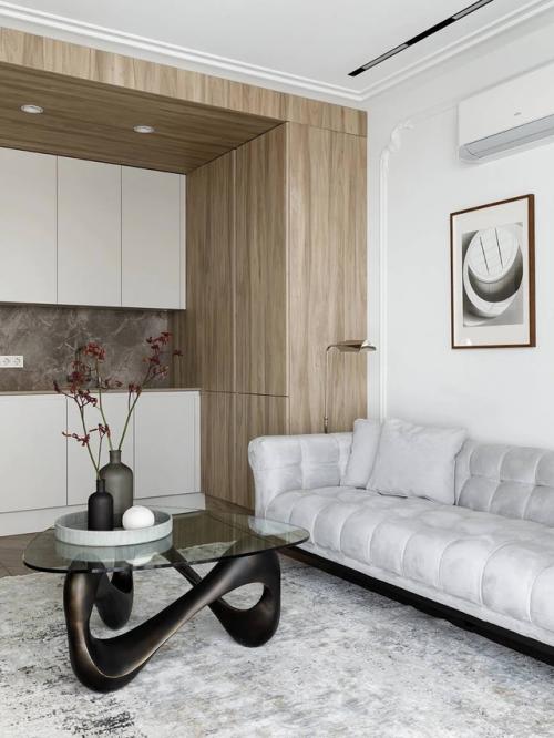 Сдержанная элегантность в серо - белой палитре. 02