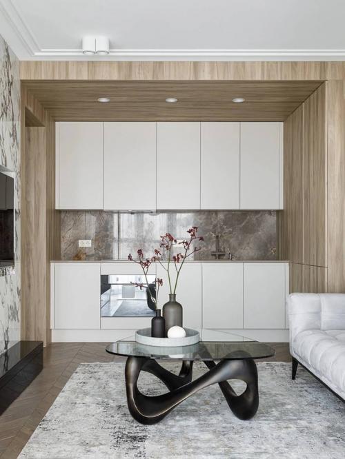 Сдержанная элегантность в серо - белой палитре. 03