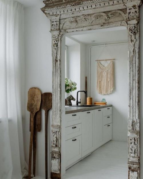 Использование винтажных деталей в интерьере. 06