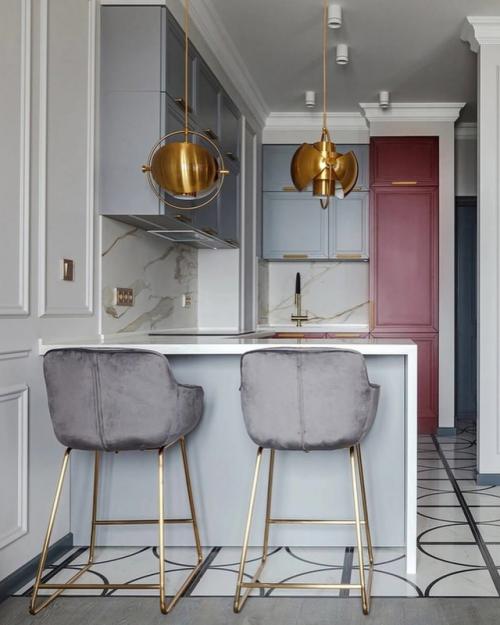 Акцент на красный: смелый интерьер. 02