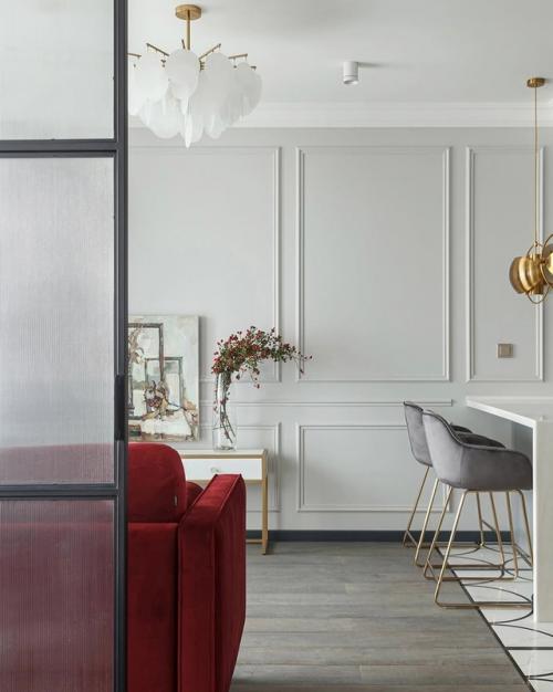 Акцент на красный: смелый интерьер. 04