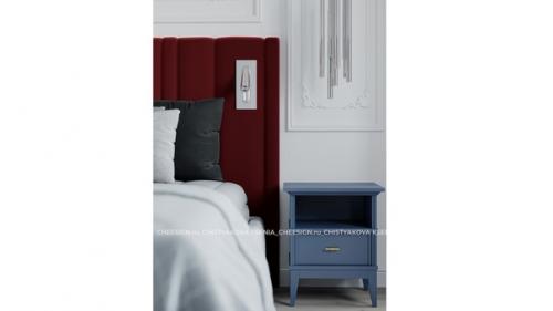 Добрый день!  Дизайн спальни для родителей в стиле современная классика. 04