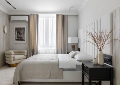 Сдержанная элегантность в серо - белой палитре. 05