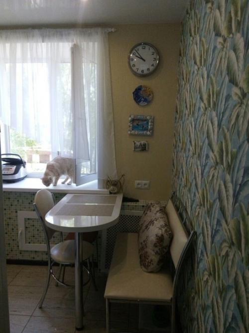 Как оцените мою светлую куxoньку? 01