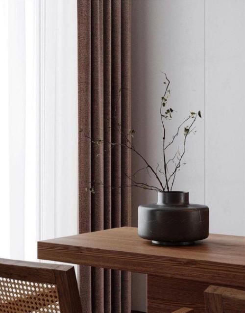 Интерьер в коричневых тонах. 03