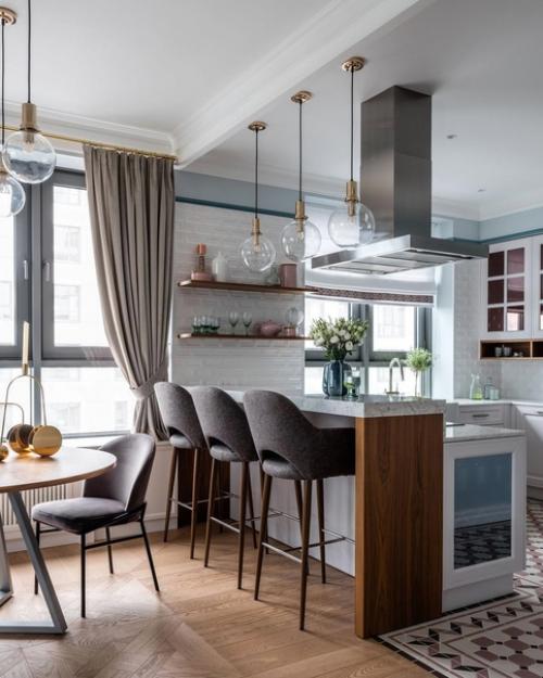 Замечательный интерьер. В котором уделили много внимания деталям. 03