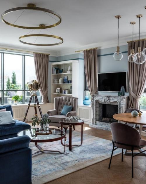 Замечательный интерьер. В котором уделили много внимания деталям. 05