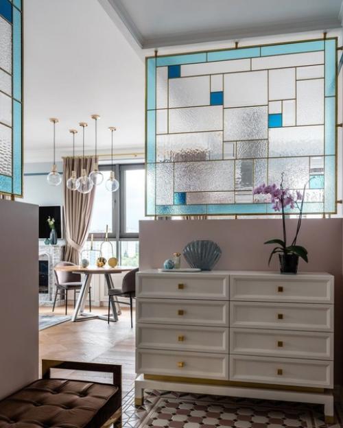 Замечательный интерьер. В котором уделили много внимания деталям. 06